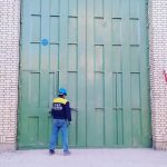 درب فلزی سنگین