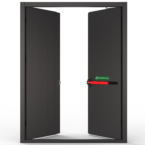 درب دولنگه با دستگیره SGS