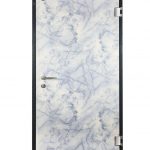 درب فلزی اداری طرح سنگ